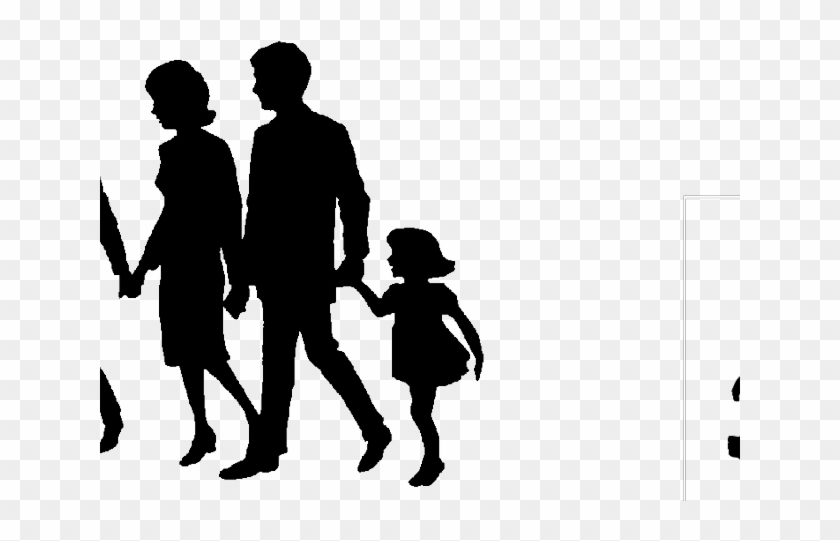 Silhouette Clipart Family - Mr Game And Watch Family - Png Download