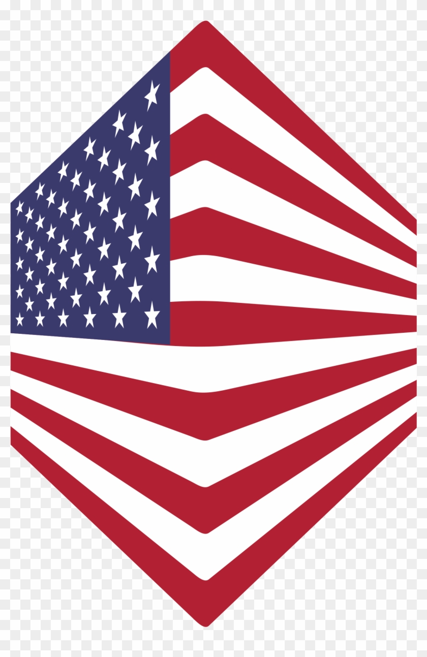 This Free Icons Png Design Of America Usa Flag Perspective - Stock Exchange Clipart