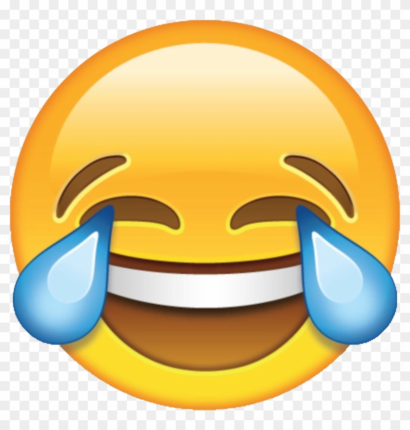 Laughter Face With Tears Of Joy Emoji - Laughing Emoji Clipart #215655