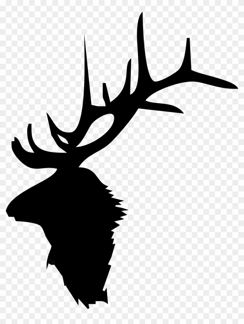 Elk Antlers Clip Art - Png Download