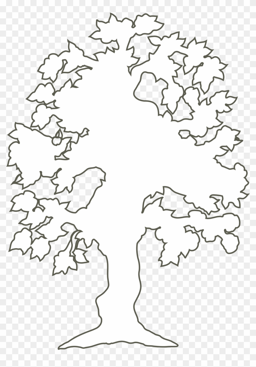 Silhouette Tree Of Life At Getdrawings - Trees Silhouette White Png Clipart