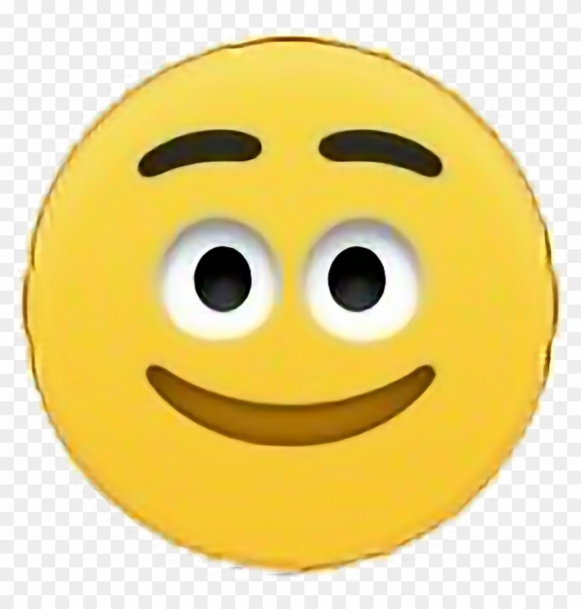 Smile Sticker - Creepy Smile Emoji Clipart