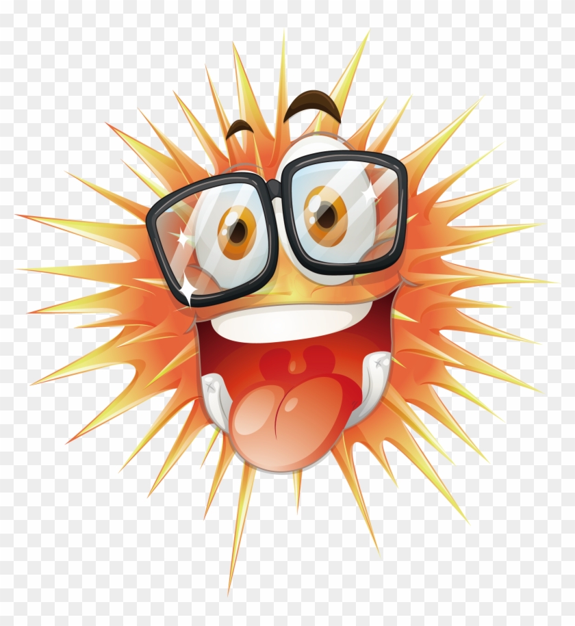 Orange Naughty Transprent Png - Bacterias Png Ilustrada Clipart