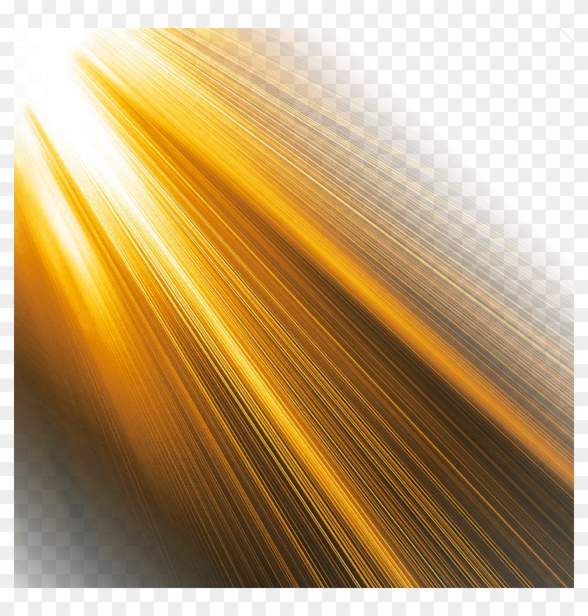 Vector Ray Halo - Gold Light Ray Png Clipart