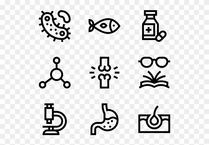 Biology - Tech Icon Vector Clipart