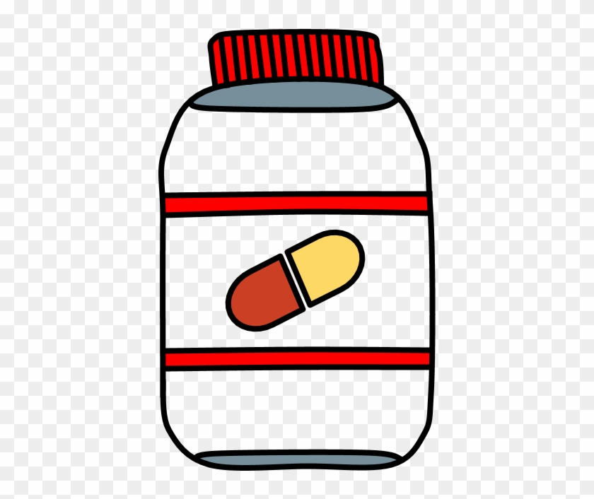 Pill, Vitamin, Medicine, Bottle Clipart #216796