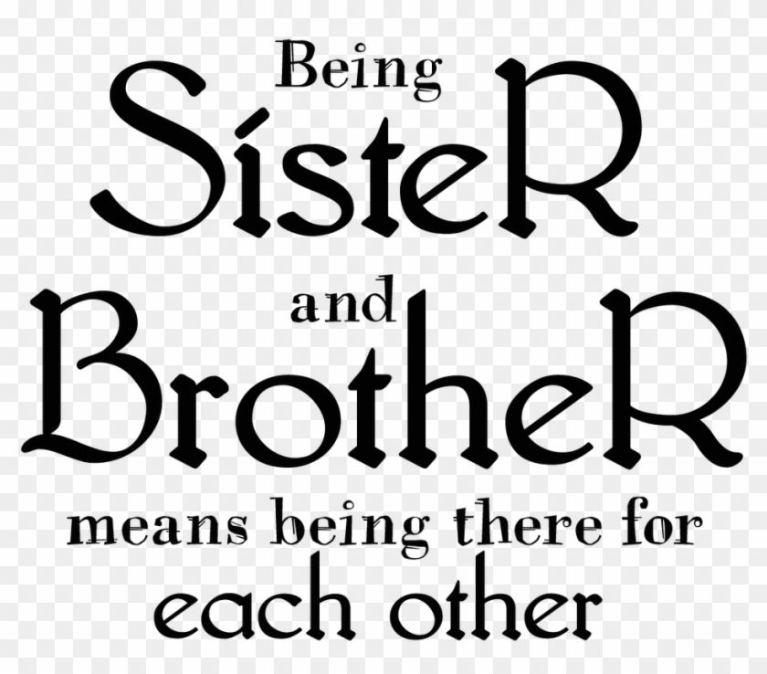 Brother N Sister Quotes, Hey Brother, I Love My Brother, - Sister And Brother Love Clipart #216819