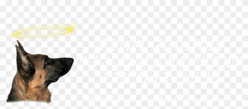 German Shepherd Service Dog Clipart