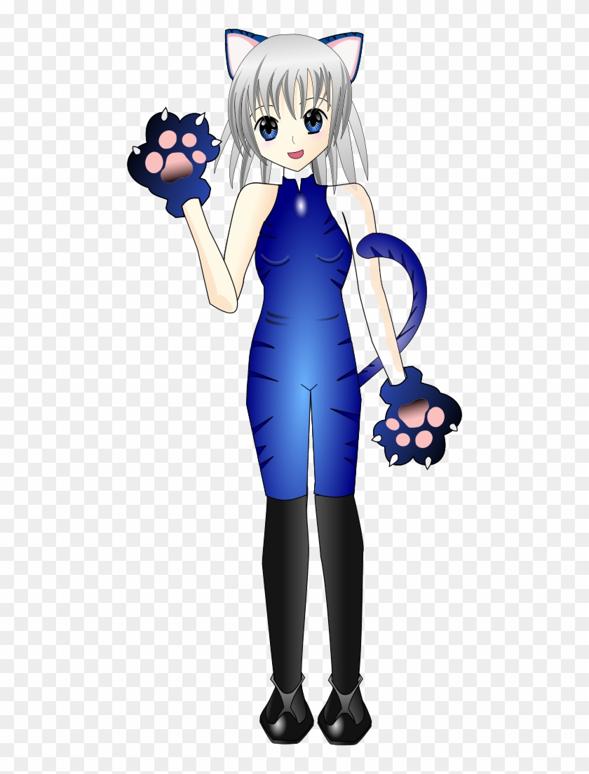 Icecat Anime Girl - Anime Girl Clipart - Png Download #217386