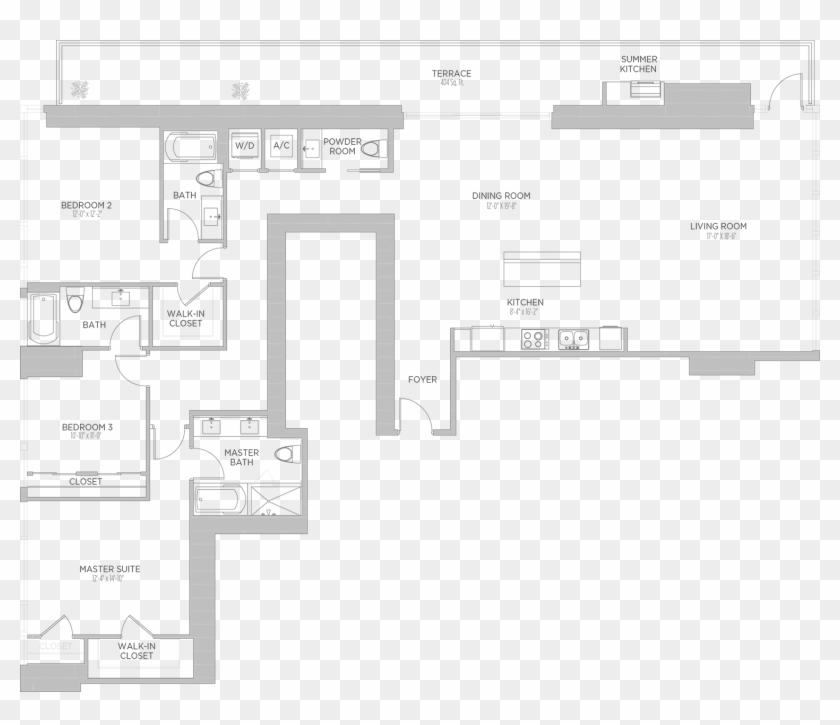 Select Floor - Floor Plan Clipart