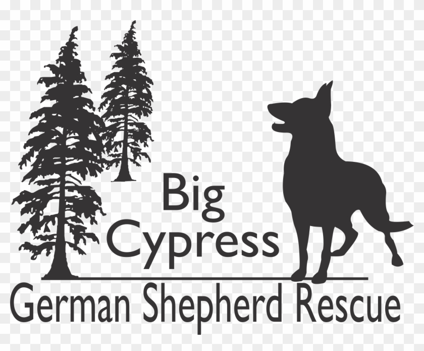 Save A German Shepherd - German Shepherd Silhouette Png Clipart