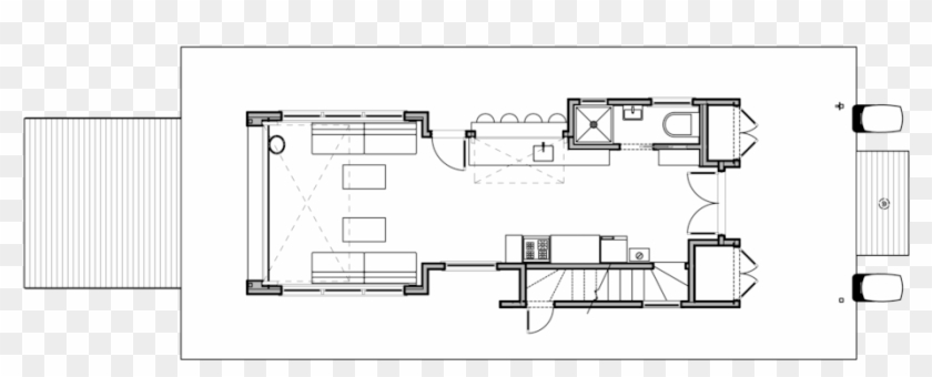 Lower Deck - Technical Drawing Clipart #217713