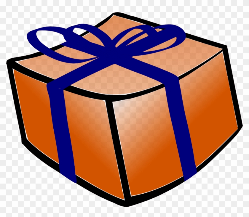 Happy New Year Clipart Disney - Gift Box Cartoon No Background - Png Download