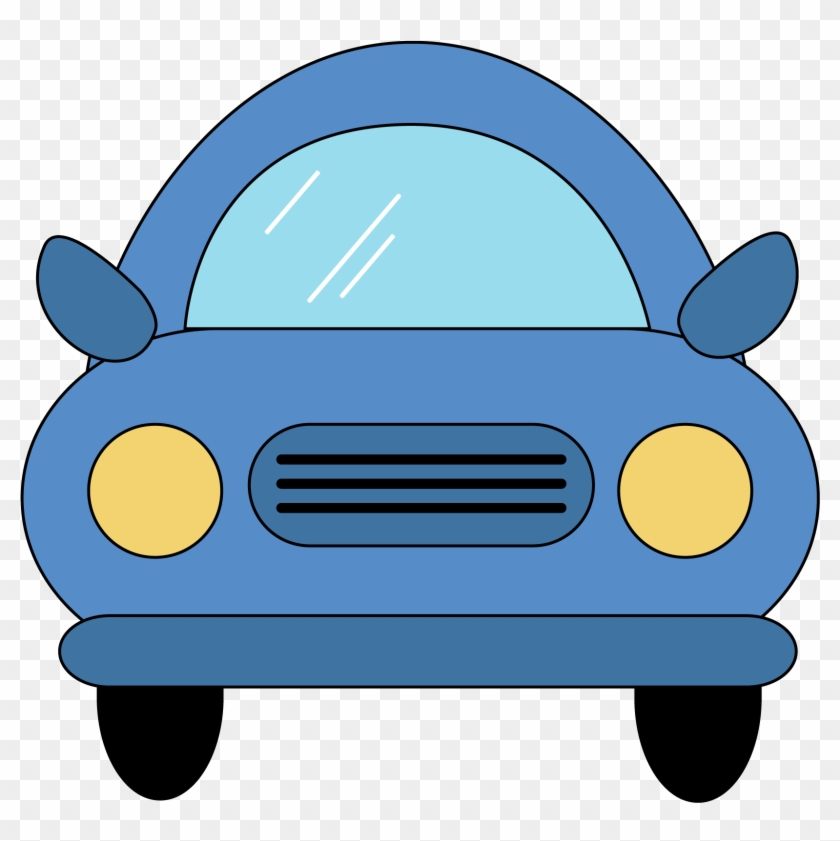 Cartoon Car Front View Png Clipart - Car Clipart Front Transparent Png #218453