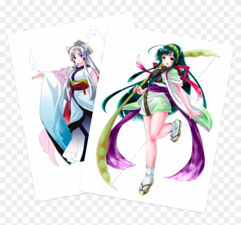 Cards - การ์ตูน ญี่ปุ่น ผู้ มี พลัง พิเศษ Clipart #218510