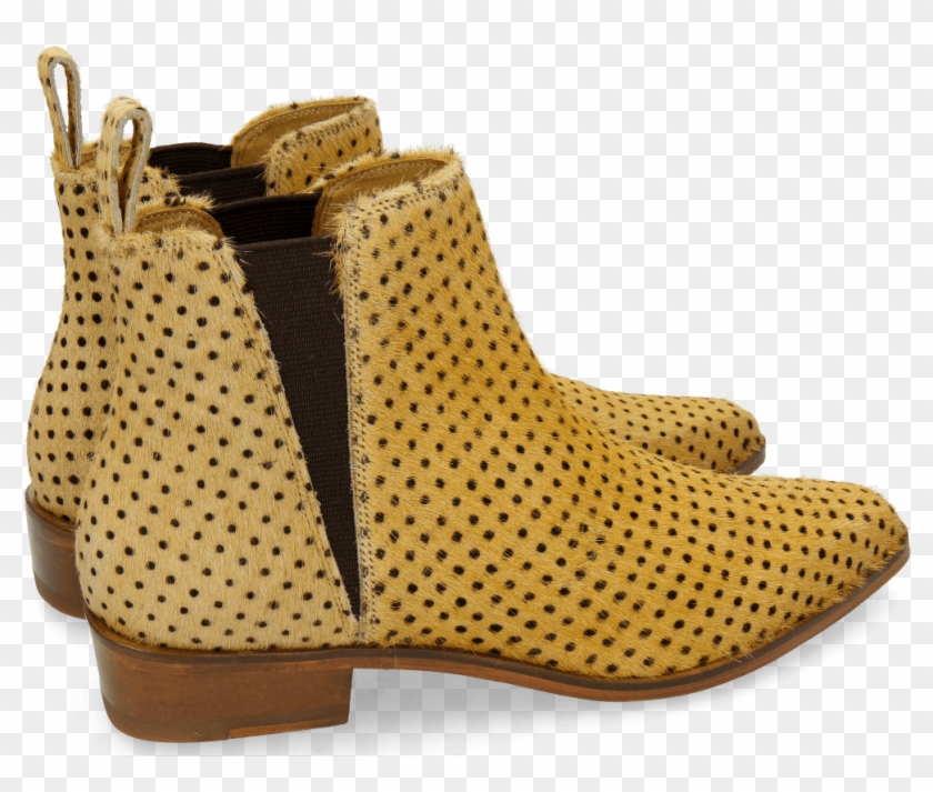 Ankle Boots Marlin 13 Hair On Polka Dots - Cute Polka Shirt Clipart