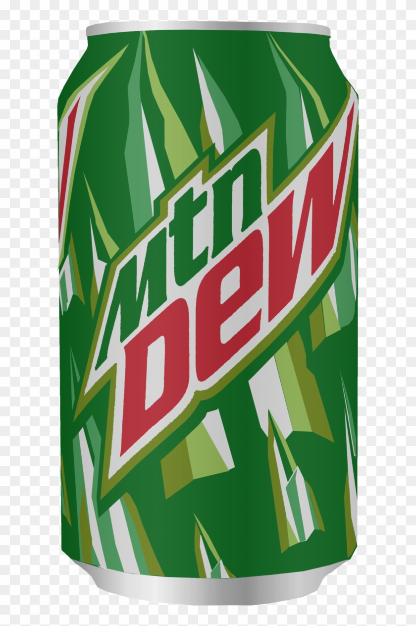 Mlg Mountain Dew Transparent Png - Mountain Dew Can Vector Clipart #218930