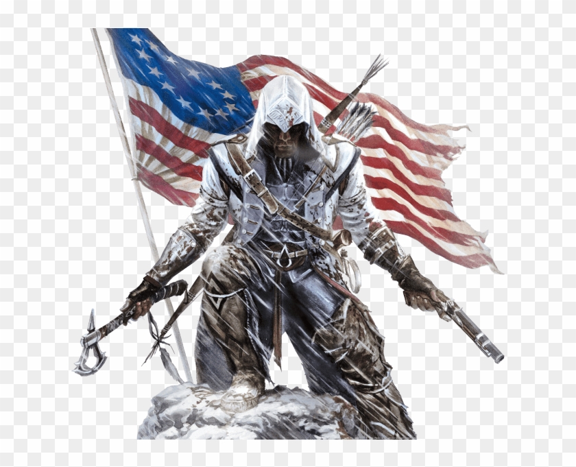 Assassins Creed Usa - Assassin's Creed 3 Clipart