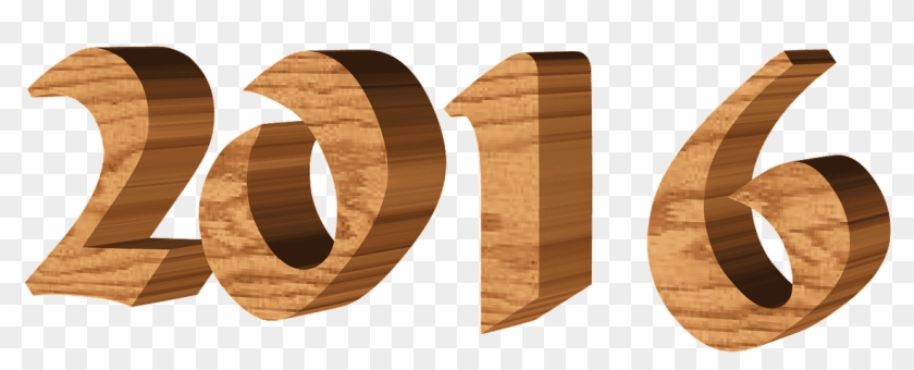 Number 2016 Png 3d - 2016 Png Clipart