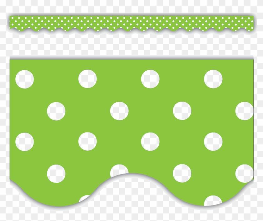 Lime Border Frame Png File - Teacher Created Resources Teacher Created Polka Dots Clipart #219149