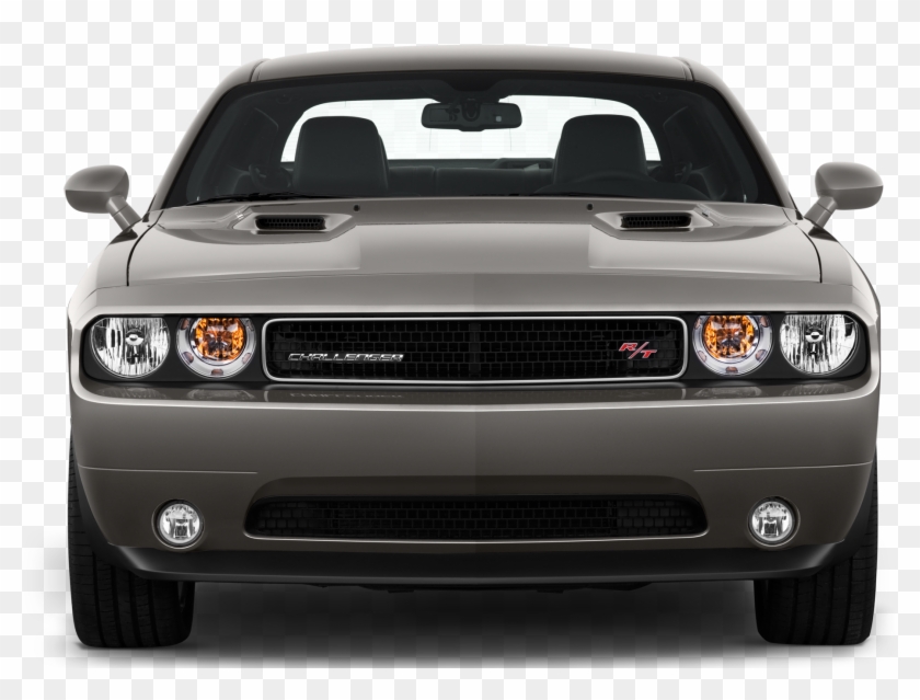 Cadillac - Dodge Challenger R T Front View Clipart