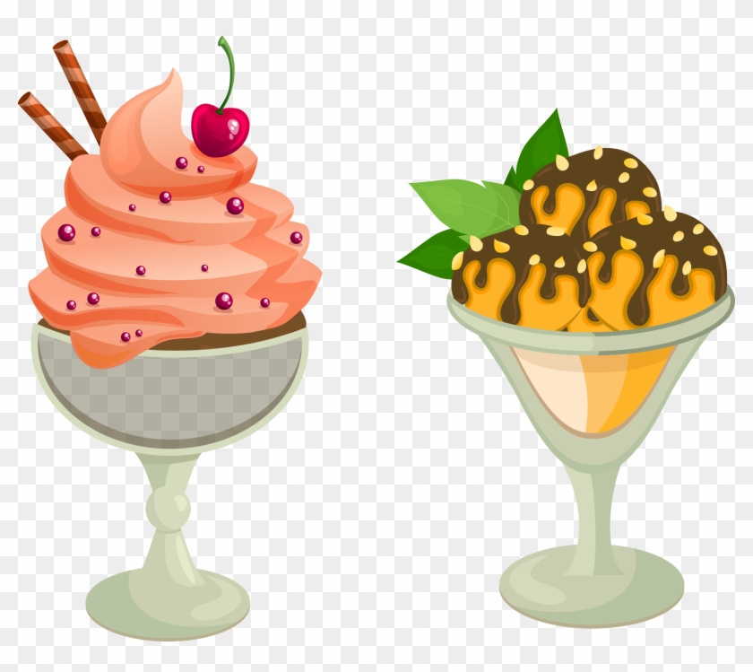 Ice Cream Cone Milkshake Sundae - Ice Cream Clipart #219594