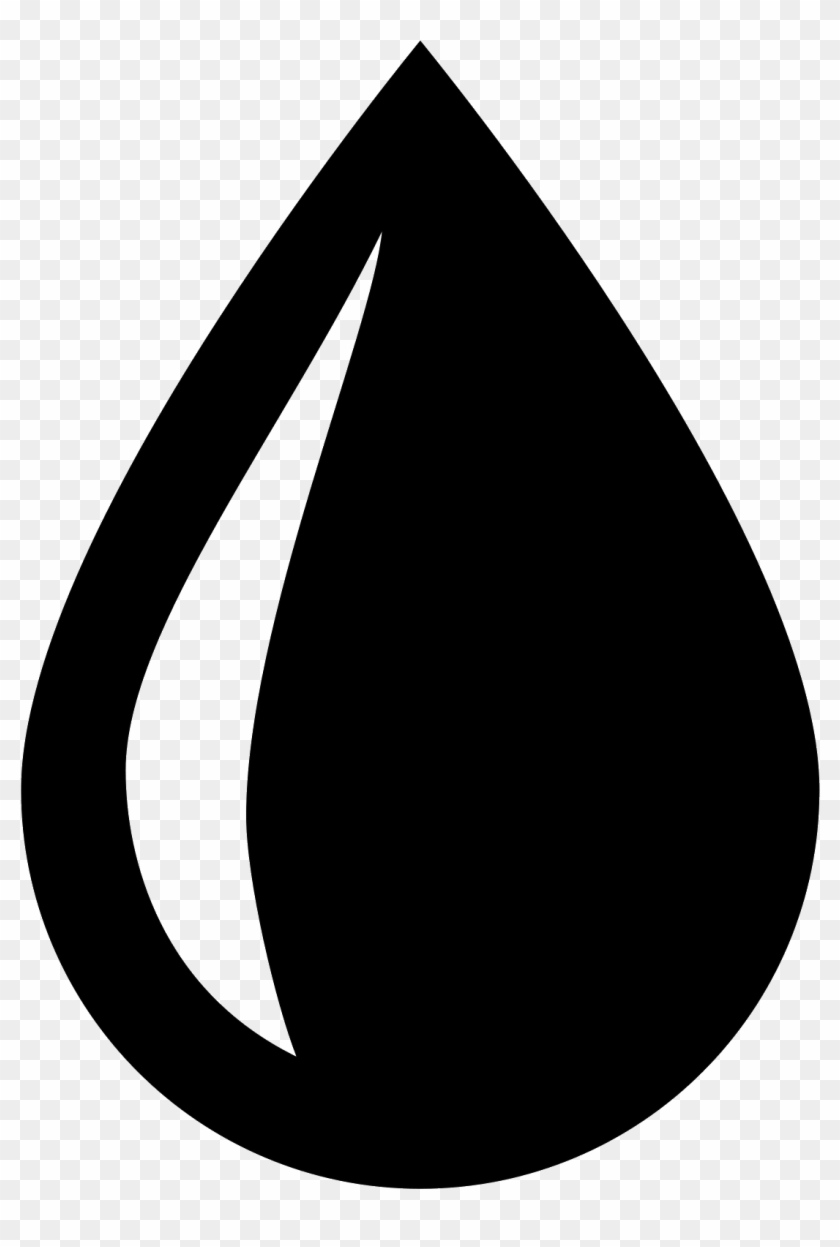 Png Transparent Drops Clipart Curved Water Free On - Water Icon #219668