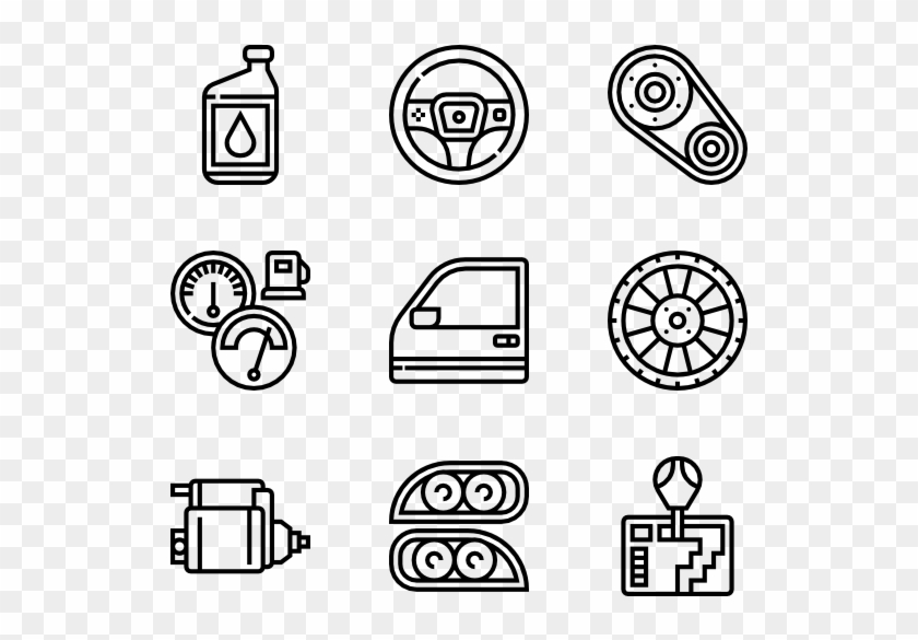 Car Parts - Snacks Icon Png Clipart