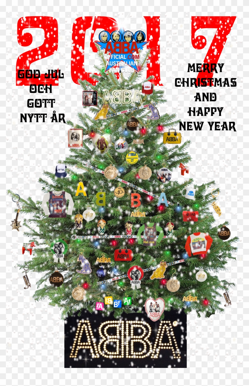 Abba Xmastree 2017 New Edited-1 - Christmas Tree Clipart #219920