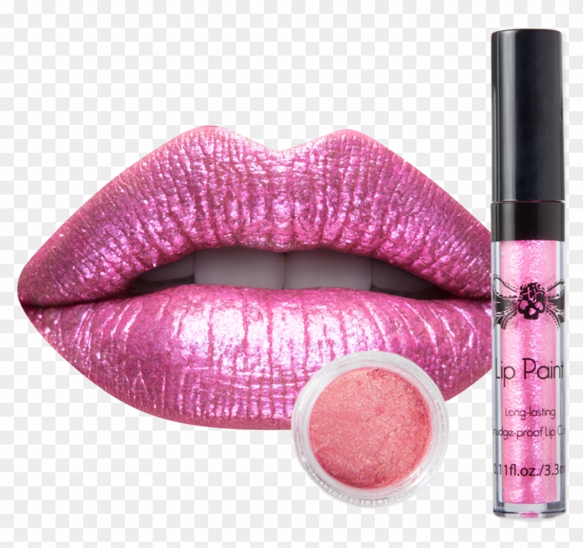 False Picture Of Milkshake Sparkle Lip Topper - Cosmetics Clipart