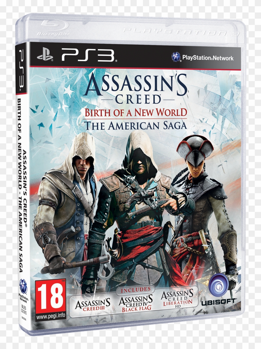 Birth Of A New World Compiles Assassin's Creed 3, 4 - Assassins Creed 3 Liberation Ps3 Clipart #219978