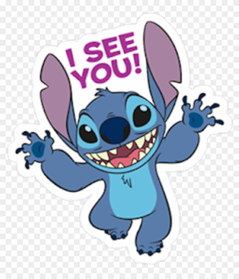 Stitch Sticker Pack And Lilo For Whatsapp For Android - Halloween Cartoon Characters Clipart - Png Download #2100224