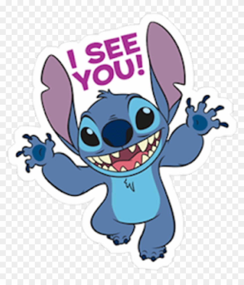 Stitch Sticker Pack And Lilo For Whatsapp For Android - Halloween Cartoon Characters Clipart - Png Download