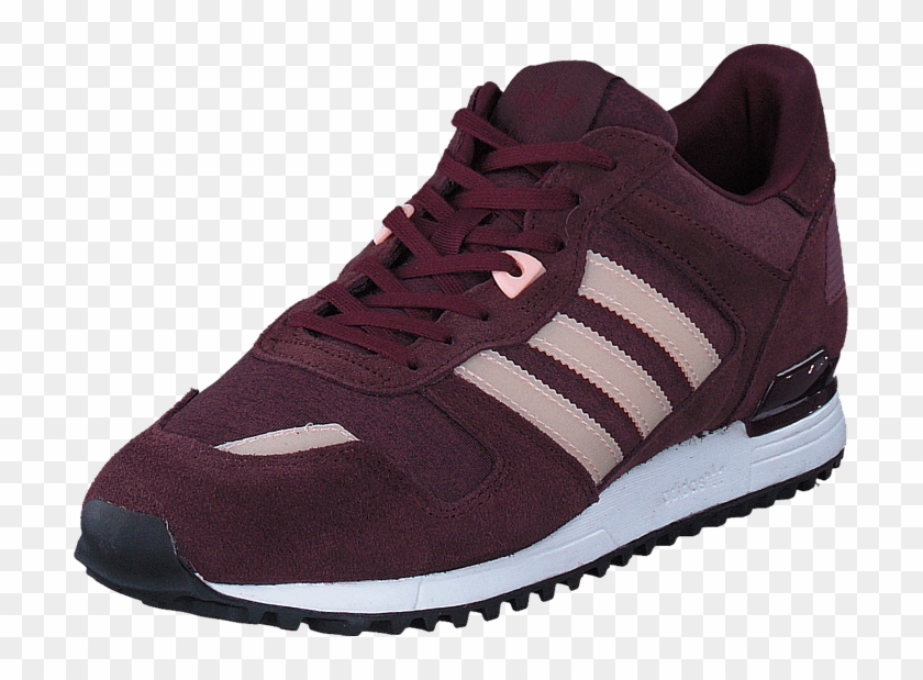Adidas Originals Zx 700 W Maroon/haze Coral S17/night - Shoe Clipart