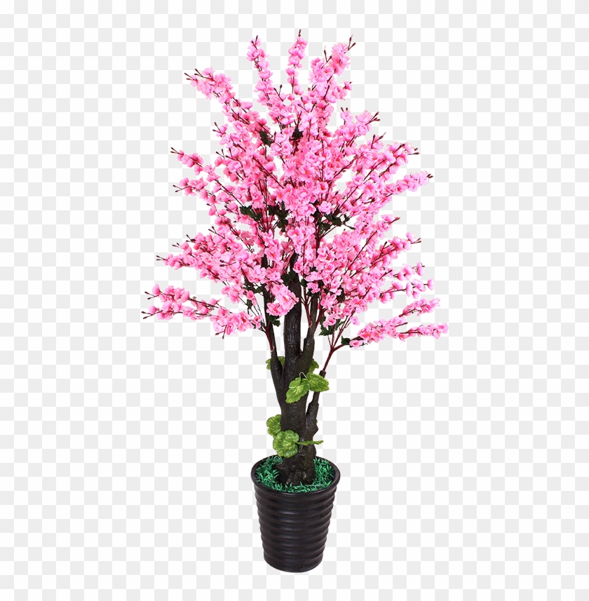 Artificial Flower Type - Peach Blossom Flowers Tree Png Clipart #2100320