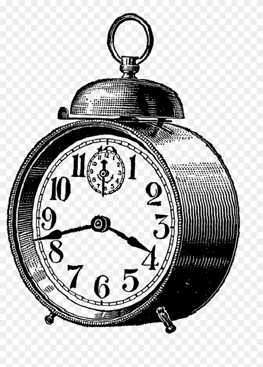 Image Freeuse Digital Stamp Design Vintage Timepieces - Timepieces Clipart - Png Download
