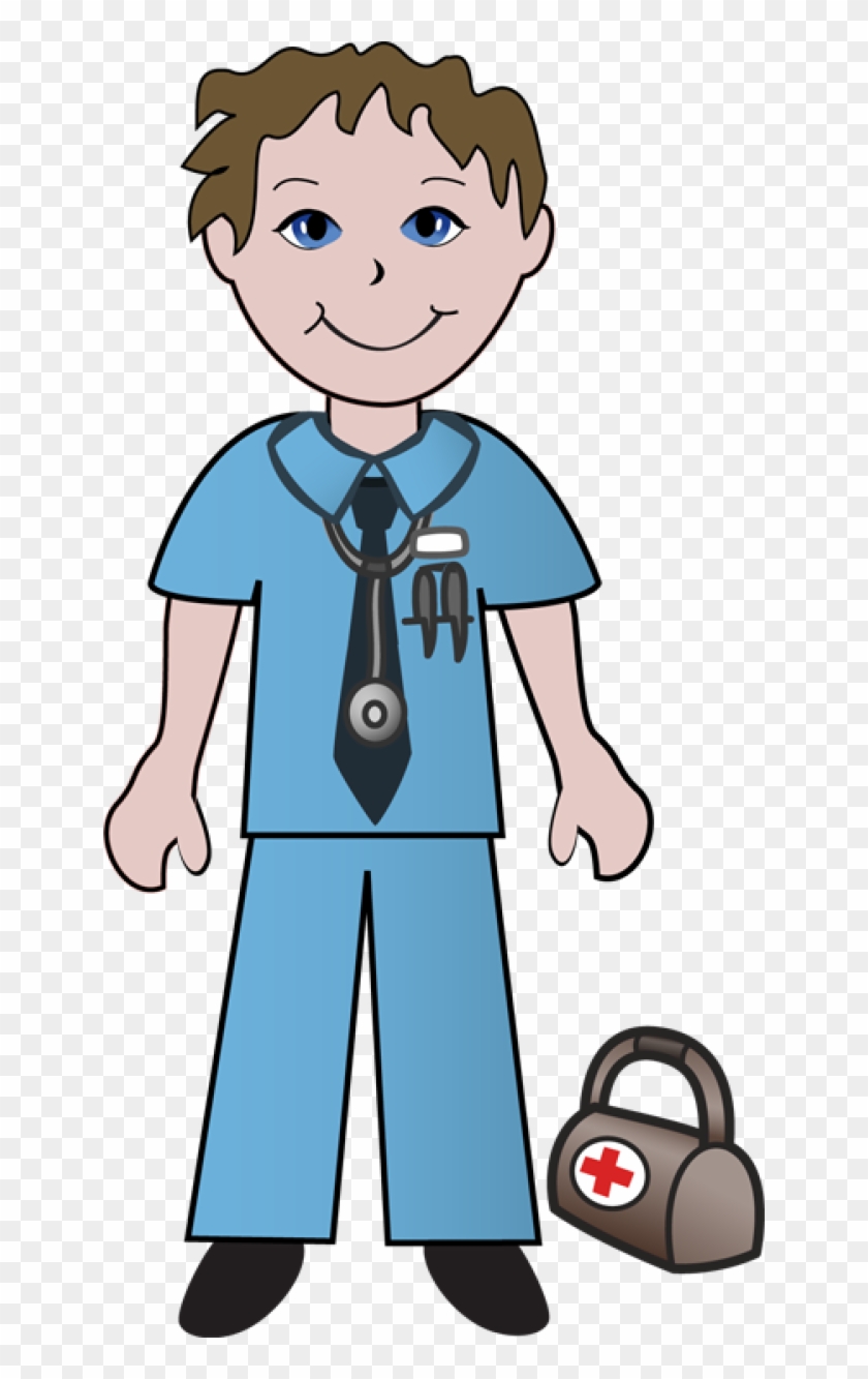 Doctor Clipart Transparent - Doctor Nurse Clipart - Png Download #2100383