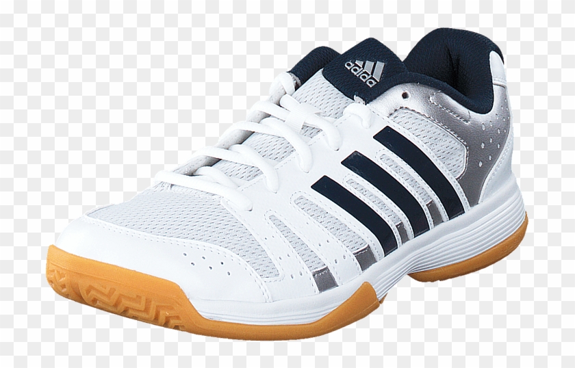 Adidas Sport Performance Ligra 3 White/collegiate Navy/silver - Sneakers Clipart #2100452
