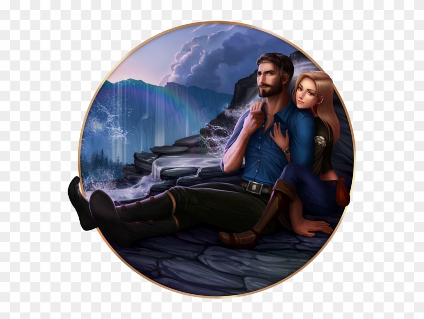 Elwynn Waterfalls - Sitting Clipart #2100479