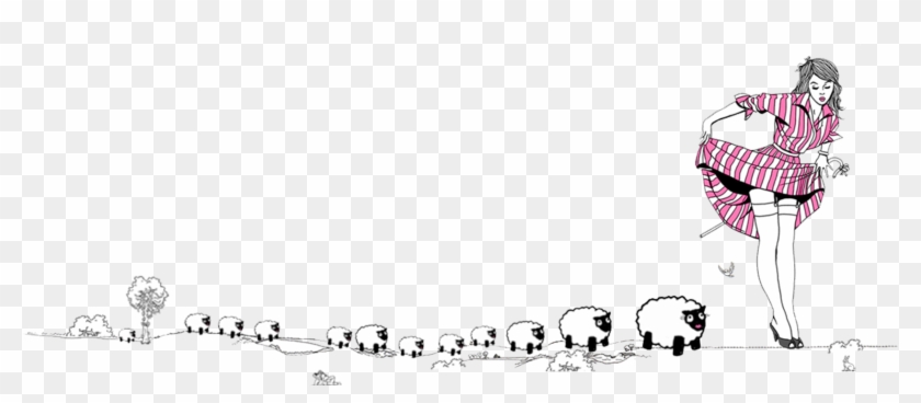 Bo Peep And Sheep In A Line 03-desktop - Cartoon Clipart