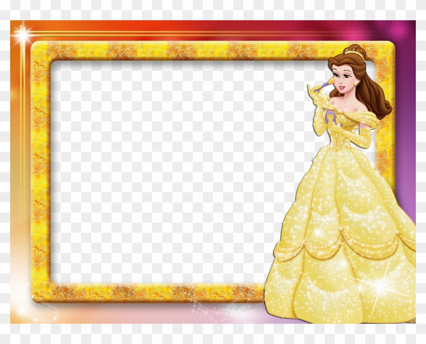 Cute Princess Kids Transparent Photo Frame - Bingkai Princess Clipart