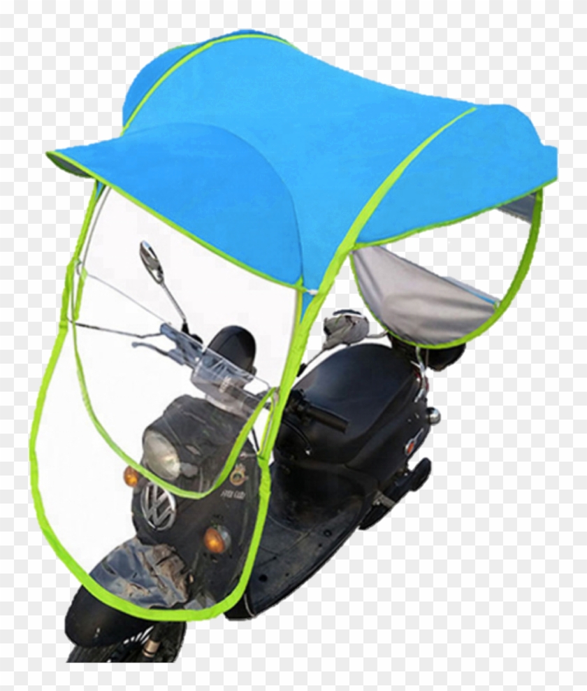 Motorcycle Umbrella For All Seasons Rain Umbrella Windproof - Dù Che Mưa Xe Máy Clipart #2101152