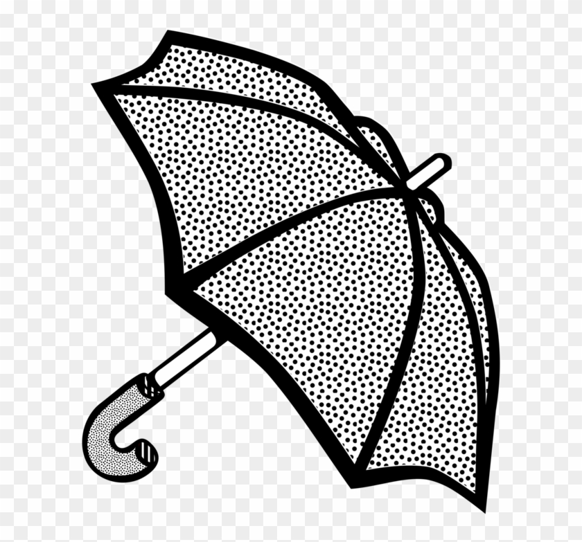 Umbrella Line Art Drawing Rain - Umbrella Clipart