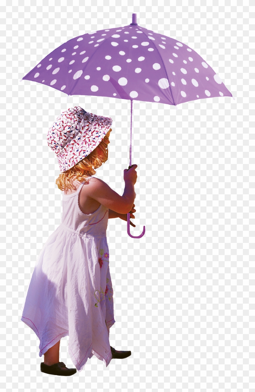 A Girl With An Umbrella Png Image - Paar Mit Regenschirm Transparent Clipart