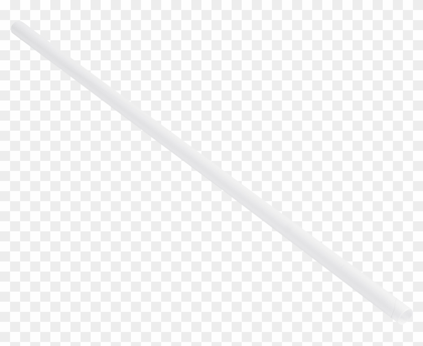 Plastic Straws - Transparent Background White Straw Clipart