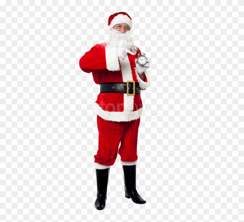 Free Png Download Santa Claus Png Images Background - Standing Santa Png Clipart #2102247