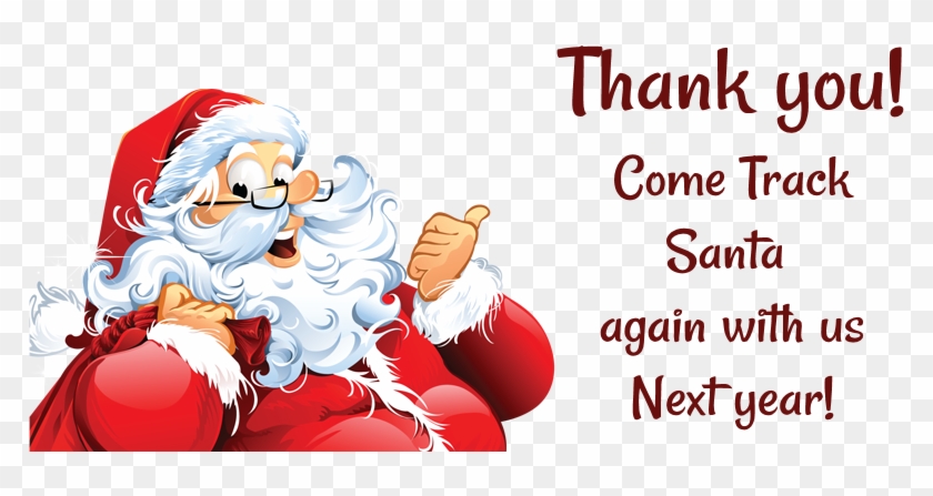 North Pole Flight Command Tracking Santa December 25, - Santa Clipart