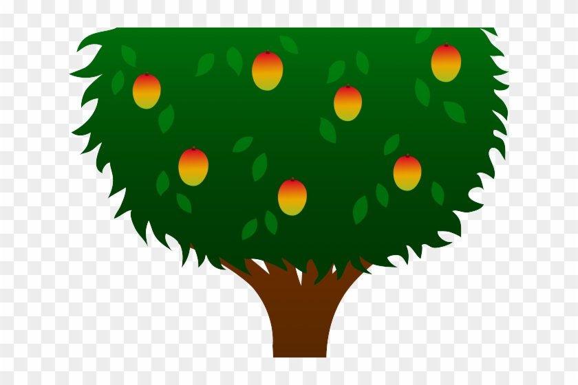 Mango Border Cliparts - Tree Of Mango Clipart - Png Download