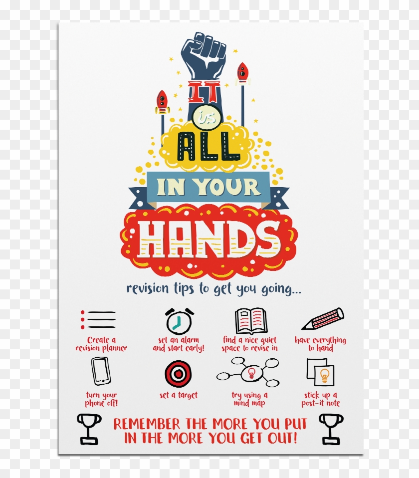 Its In Your Hands Poster Clipart