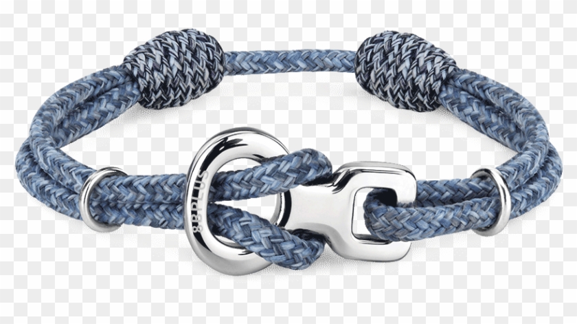 Wristband Kalydna Blue Melange Silver Figure - Harley Quinn Choker Clipart #2103824